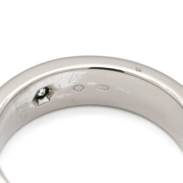 カルティエ Cartier ラブリング ハーフダイヤ B4032500 ホワイトゴールド K18WG ダイヤモンド #56(JP16) リング 指輪 LOVE Ring 750 18K 3P ダイヤモンド 16号