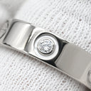 カルティエ Cartier ラブリング ハーフダイヤ B4032500 ホワイトゴールド K18WG ダイヤモンド #56(JP16) リング 指輪 LOVE Ring 750 18K 3P ダイヤモンド 16号