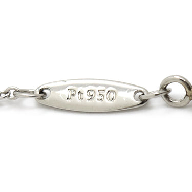 ティファニー Tiffany & Co バイザヤード シングルダイヤモンド ペンダント プラチナシルバー Pt950 ダイヤモンド ネックレス Pt T&Co. 1石 エルサペレッティ