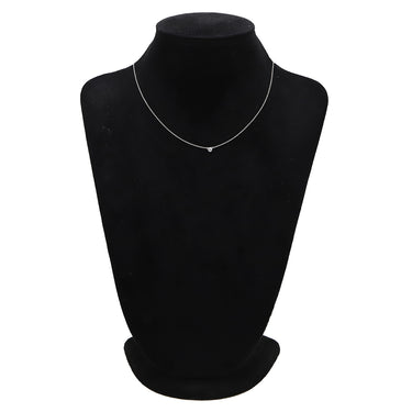 ティファニー Tiffany & Co バイザヤード シングルダイヤモンド ペンダント プラチナシルバー Pt950 ダイヤモンド ネックレス Pt T&Co. 1石 エルサペレッティ