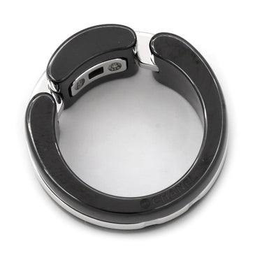 シャネル CHANEL シャネル ウルトラリング ブラック×ホワイトゴールド K18WG セラミック T51(JP11) リング 指輪 黒 18K AU750 11号