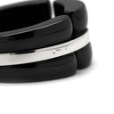 シャネル CHANEL シャネル ウルトラリング ブラック×ホワイトゴールド K18WG セラミック T51(JP11) リング 指輪 黒 18K AU750 11号