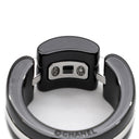 シャネル CHANEL シャネル ウルトラリング ブラック×ホワイトゴールド K18WG セラミック T51(JP11) リング 指輪 黒 18K AU750 11号