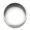 グッチ GUCCI アイコン ワイドリング ホワイトゴールド K18WG #20 リング 指輪 Au750 750 18K 20号