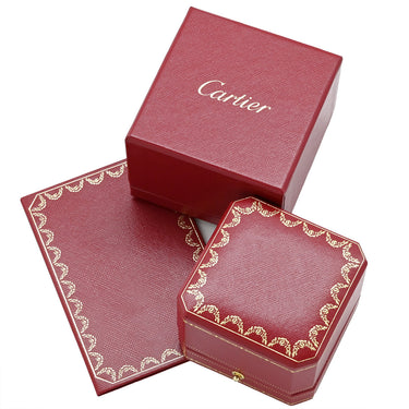 カルティエ Cartier ラブリング スモールモデル B4085100 ホワイトゴールド K18WG #50(JP10) リング 指輪 LOVE Ring 750 ミニラブ 10号