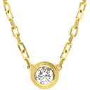 カルティエ Cartier ダムール SM B7215800 イエローゴールド K18YG ダイヤモンド ネックレス