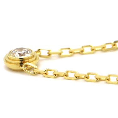 カルティエ Cartier ダムール SM B7215800 イエローゴールド K18YG ダイヤモンド ネックレス