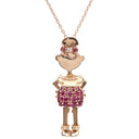 ポンテヴェキオ Ponte Vecchio EME ネックレスセット ホワイトゴールド ピンクトルマリン ダイヤモンド K9PG エナメル ネックレス K9 PG ダイヤ 替えトップ付き