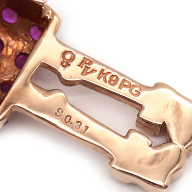 ポンテヴェキオ Ponte Vecchio EME ネックレスセット ホワイトゴールド ピンクトルマリン ダイヤモンド K9PG エナメル ネックレス K9 PG ダイヤ 替えトップ付き