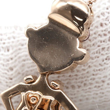 ポンテヴェキオ Ponte Vecchio EME ネックレスセット ホワイトゴールド ピンクトルマリン ダイヤモンド K9PG エナメル ネックレス K9 PG ダイヤ 替えトップ付き