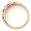 ポンテヴェキオ Ponte Vecchio エテルノ・ファミリー ピッコリーニ ダイヤ リング ピンクゴールド K18PG ダイヤモンド ルビー リング 指輪 パヴェ 750 12号