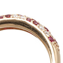 ポンテヴェキオ Ponte Vecchio エテルノ・ファミリー ピッコリーニ ダイヤ リング ピンクゴールド K18PG ダイヤモンド ルビー リング 指輪 パヴェ 750 12号