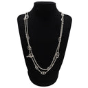 エルメス HERMES シェーヌダンクル ファランドール160 シルバー シルバー925 ネックレス ロングネックレス AG925