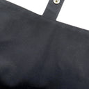 エルメス HERMES パニエドプラージュ PM ブラック コットンキャンバス トートバッグ シルバー金具 黒