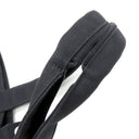 エルメス HERMES パニエドプラージュ PM ブラック コットンキャンバス トートバッグ シルバー金具 黒