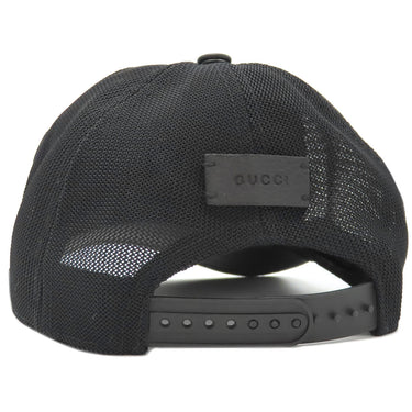 グッチ GUCCI GG柄 ナイロンメッシュ 510950 ブラック ナイロン 14037 ＃57 キャップ 黒