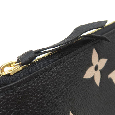 ルイヴィトン LOUIS VUITTON ポシェット フェリシー M82479 ブラック×ベージュ バイカラーモノグラムアンプラントレザー チェーンウォレット ゴールド金具 黒 ショルダーバッグ