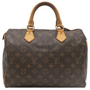 ルイヴィトン LOUIS VUITTON スピーディ 30 M41526 モノグラム モノグラムキャンバス ハンドバッグ ゴールド金具 茶 ミニボストン 鍵・パドロック欠品