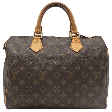 ルイヴィトン LOUIS VUITTON スピーディ 30 M41526 モノグラム モノグラムキャンバス ハンドバッグ ゴールド金具 茶 ミニボストン 鍵・パドロック欠品