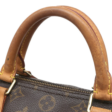 ルイヴィトン LOUIS VUITTON スピーディ 30 M41526 モノグラム モノグラムキャンバス ハンドバッグ ゴールド金具 茶 ミニボストン 鍵・パドロック欠品