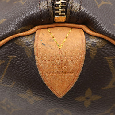 ルイヴィトン LOUIS VUITTON スピーディ 30 M41526 モノグラム モノグラムキャンバス ハンドバッグ ゴールド金具 茶 ミニボストン 鍵・パドロック欠品