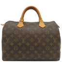 ルイヴィトン LOUIS VUITTON スピーディ 30 M41526 モノグラム モノグラムキャンバス ハンドバッグ ゴールド金具 茶 ミニボストン