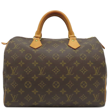 ルイヴィトン LOUIS VUITTON スピーディ 30 M41526 モノグラム モノグラムキャンバス ハンドバッグ ゴールド金具 茶 ミニボストン