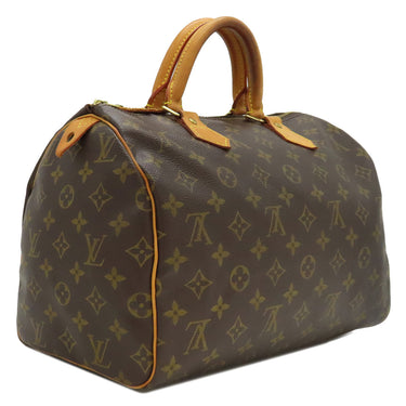ルイヴィトン LOUIS VUITTON スピーディ 30 M41526 モノグラム モノグラムキャンバス ハンドバッグ ゴールド金具 茶 ミニボストン
