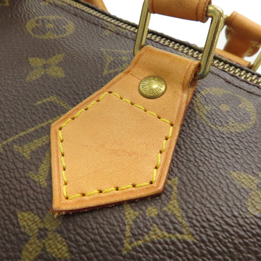 ルイヴィトン LOUIS VUITTON スピーディ 30 M41526 モノグラム モノグラムキャンバス ハンドバッグ ゴールド金具 茶 ミニボストン