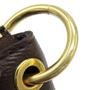 ルイヴィトン LOUIS VUITTON オデオンNM PM M45353 ノワール モノグラムキャンバス ショルダーバッグ ゴールド金具 茶 黒