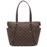 ルイヴィトン LOUIS VUITTON トータリーPM N41282 ダミエエベヌ ダミエキャンバス トートバッグ ゴールド金具 ショルダー 肩掛け 茶