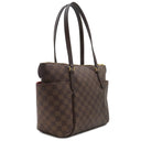 ルイヴィトン LOUIS VUITTON トータリーPM N41282 ダミエエベヌ ダミエキャンバス トートバッグ ゴールド金具 ショルダー 肩掛け 茶