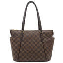 ルイヴィトン LOUIS VUITTON トータリーPM N41282 ダミエエベヌ ダミエキャンバス トートバッグ ゴールド金具 ショルダー 肩掛け 茶
