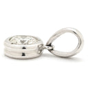 ノンブランド NON BRAND ダイヤ プラチナシルバー Pt900 ダイヤモンド ペンダントトップ 1石 1粒