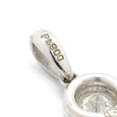 ノンブランド NON BRAND ダイヤ プラチナシルバー Pt900 ダイヤモンド ペンダントトップ 1石 1粒