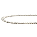 ノンブランド NON BRAND テニスネックレス ホワイトゴールド K18WG ダイヤモンド ネックレス