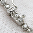 ノンブランド NON BRAND テニスネックレス ホワイトゴールド K18WG ダイヤモンド ネックレス