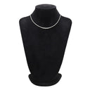 ノンブランド NON BRAND テニスネックレス ホワイトゴールド K18WG ダイヤモンド ネックレス