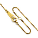 ノンブランド NON BRAND ダイヤペンダント イエローゴールド K18YG ダイヤモンド ネックレス 750 18K 2P 2粒 スイング ドロップ