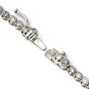 ノンブランド NON BRAND テニスネックレス ホワイトゴールド K18WG ダイヤモンド ネックレス K18WG 750