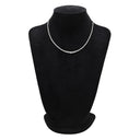 ノンブランド NON BRAND テニスネックレス ホワイトゴールド K18WG ダイヤモンド ネックレス K18WG 750