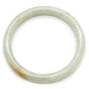 ノンブランド NON BRAND 翡翠 ブレスレット オレンジブラウン×グレー 天然石 バングル 天然 ひすい ジェダイト