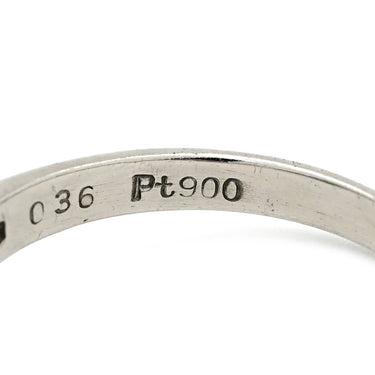 ノンブランド NON BRAND エメラルドリング プラチナシルバー Pt900 エメラルド リング 指輪 ダイヤ 緑 グリーン 13号