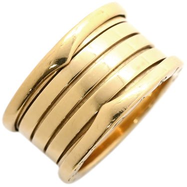 ブルガリ BVLGARI ビーゼロワン B-zero1 5バンドリング イエローゴールド K18YG #56(JP16) リング 指輪 750YG 18金 16号