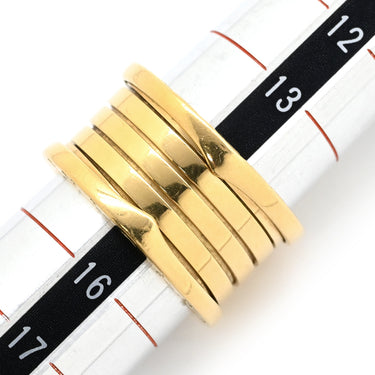 ブルガリ BVLGARI ビーゼロワン B-zero1 5バンドリング イエローゴールド K18YG #56(JP16) リング 指輪 750YG 18金 16号