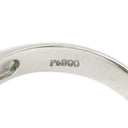 ノンブランド NON BRAND エメラルド ダイヤモンド リング プラチナシルバー Pt900 エメラルド ダイヤモンド リング 指輪 グリーン 緑 Pm 11号