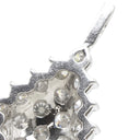 ノンブランド NON BRAND ダイヤモンド プラチナシルバー Pt900 ダイヤモンド ペンダントトップ Pt900 パヴェ 菱形