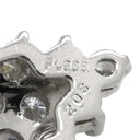 ノンブランド NON BRAND ダイヤモンド プラチナシルバー Pt900 ダイヤモンド ペンダントトップ Pt900 パヴェ 菱形