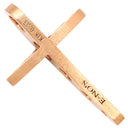 イーノス E-NO'S クロスモチーフ ダイヤモンド ピンクゴールド K18PG ダイヤモンド ペンダントトップ 十字架