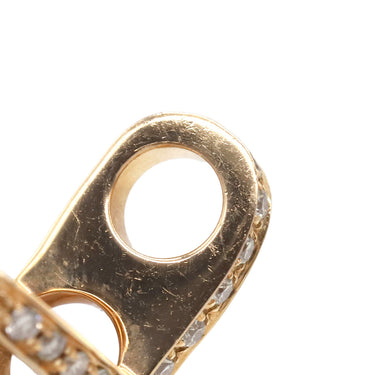 イーノス E-NO'S クロスモチーフ ダイヤモンド ピンクゴールド K18PG ダイヤモンド ペンダントトップ 十字架